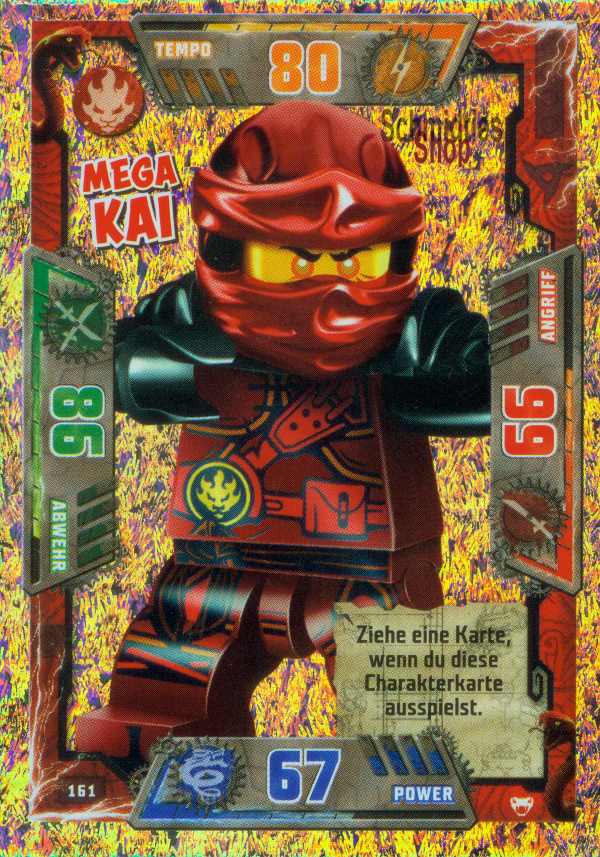 LEGONINJAGO Helden Megakarten - 161 - Mega Kai