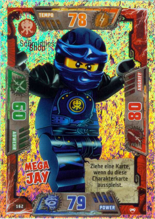 LEGO®NINJAGO Helden Megakarten - 162 - Mega Jay