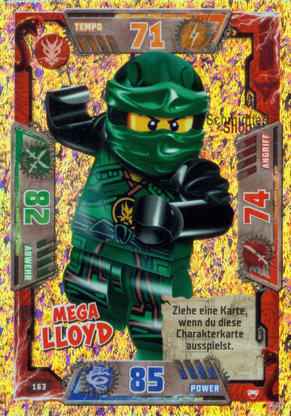 LEGONINJAGO Helden Megakarten - 163 - Mega Lloyd