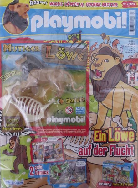 Playmobil® Löwen & Ritter Zeitschrift Nr.03/15 April (OVP)