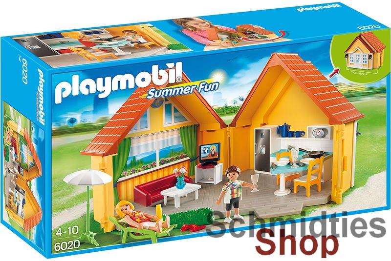 Playmobil® Summer Fun 6020 - Aufklapp-Ferienhaus - NEU & OVP