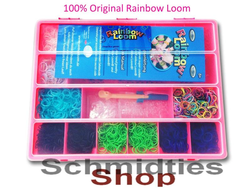 Rainbow Loom® Große Geschenkbox mit sehr viel Zubehör (Pink)