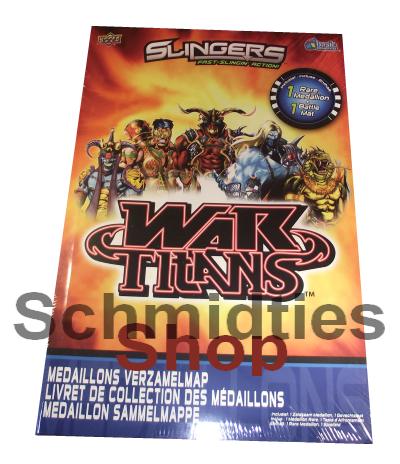 Slingers War Titans - Sammlermappe mit Zubehör