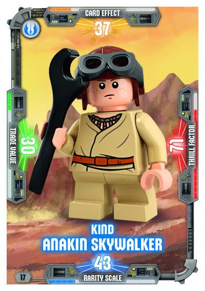 LEGO Star Wars Tradingkarte - Nr-017