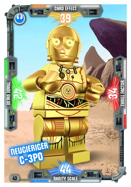 LEGO Star Wars Tradingkarte - Nr-043