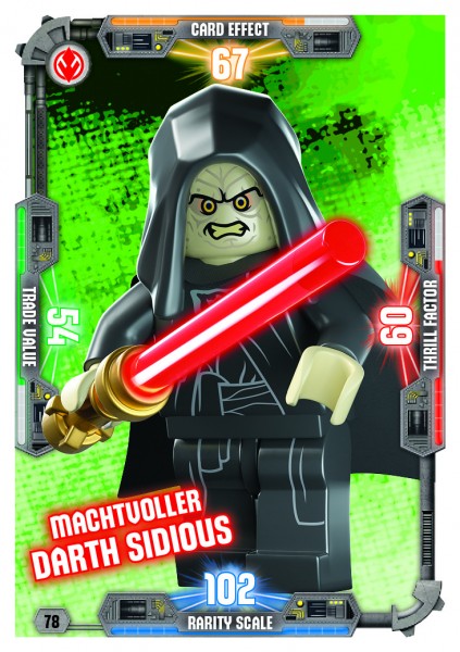 LEGO Star Wars Tradingkarte - Nr-078 - Spezial