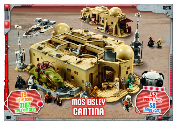 LEGO Star Wars Tradingkarte - Nr-166