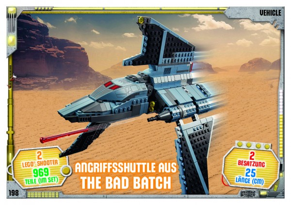LEGO Star Wars Tradingkarte - Nr-198
