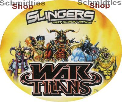 Slingers War Titans Display 24 Booster Tüten 